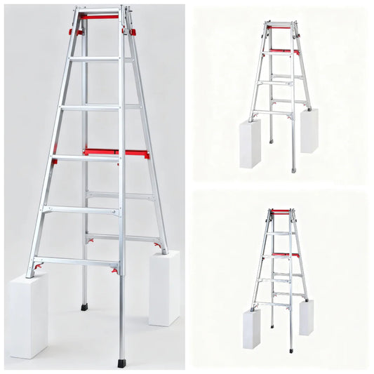 Telescopic Multi-Purpose Folding Ladders