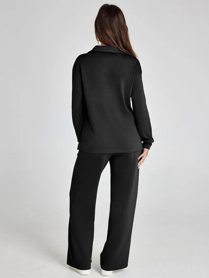 ⏰49% OFF✨Women's 2 Piece Sets Outfits Casual Long Sleeve Sweatsuits Sets